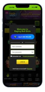 Raging Bull Casino login